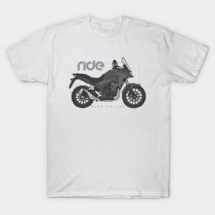 Ride cb500x black bw T-Shirt